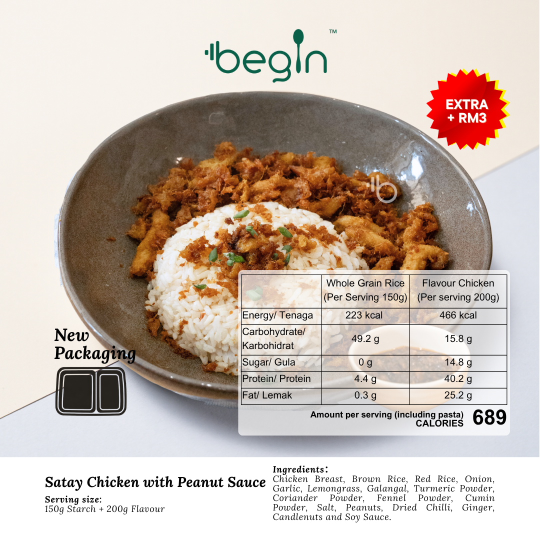 (Merdeka) Satay Chicken with Peanut Sauce