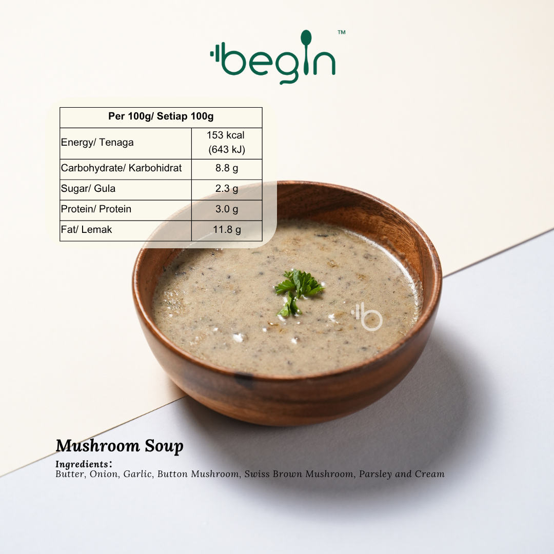mushroom soup (5 packs)