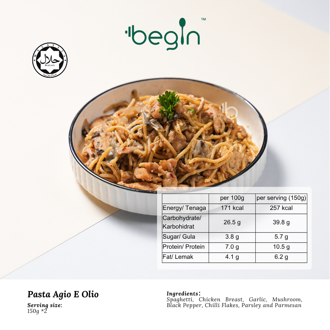 (F) Agio E Olio Fried Pasta