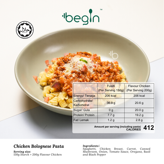 (P) Chicken Bolognese Pasta