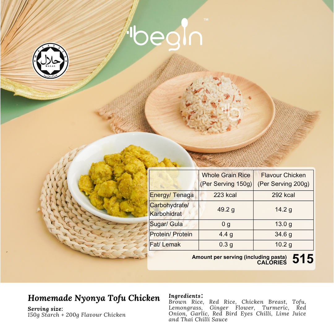 (C) Homemade Nyonya Tofu