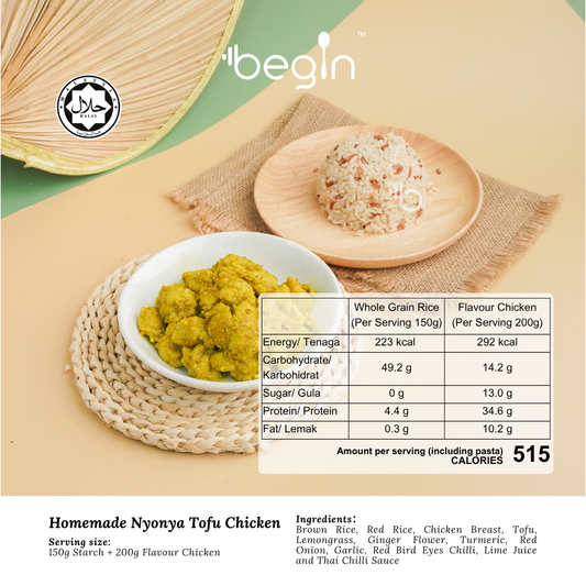 (C) Homemade Nyonya Tofu