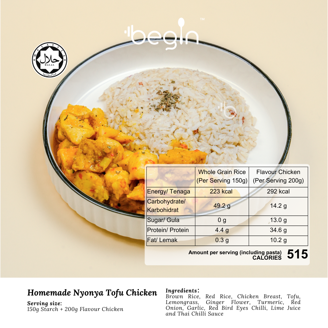 (C) Homemade Nyonya Tofu