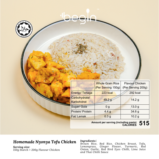 (C) Homemade Nyonya Tofu