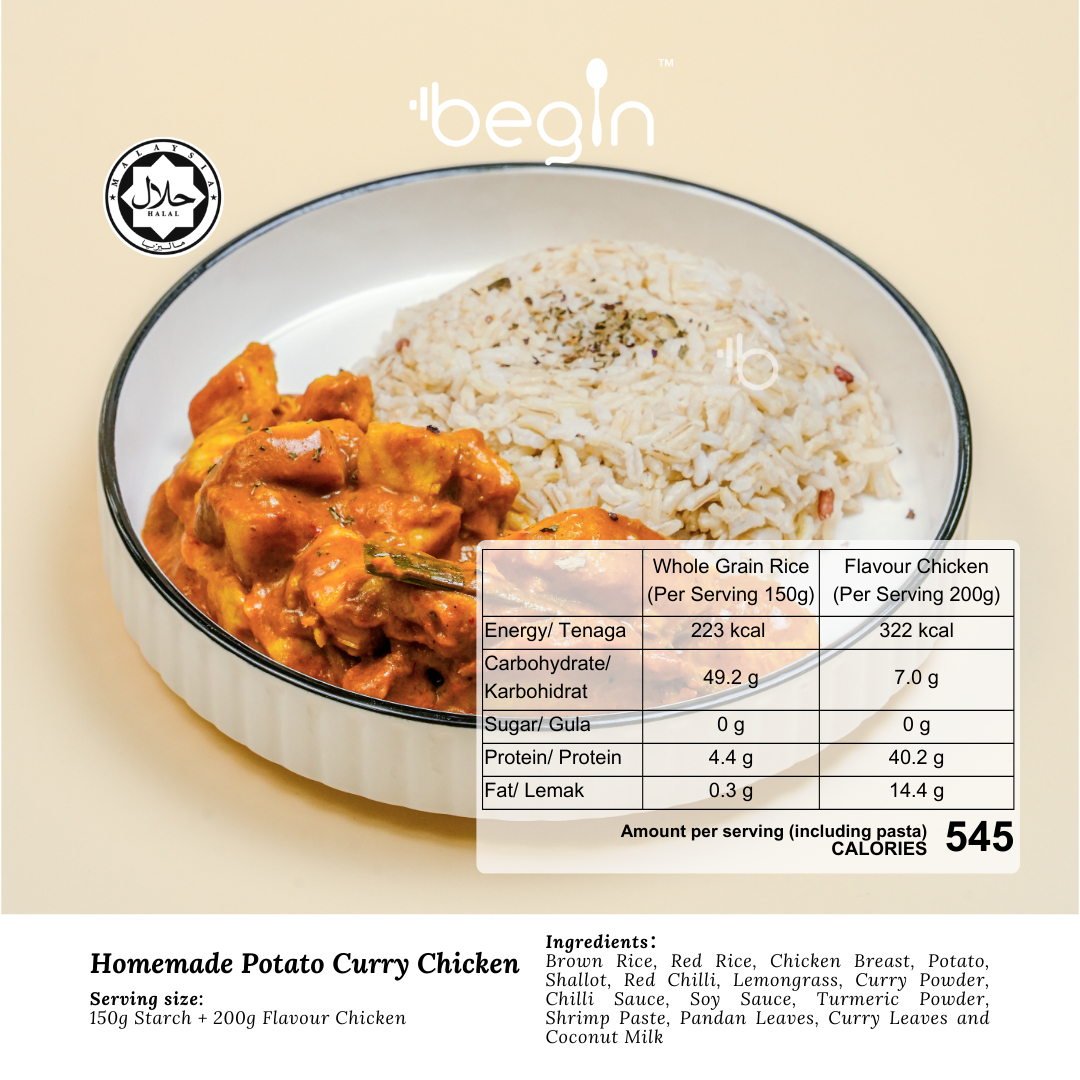 (C) Homemade Potato Curry