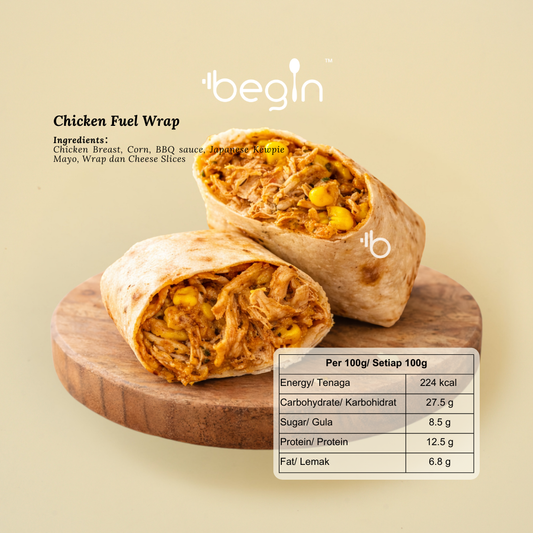chicken fuel wrap (2 pcs)