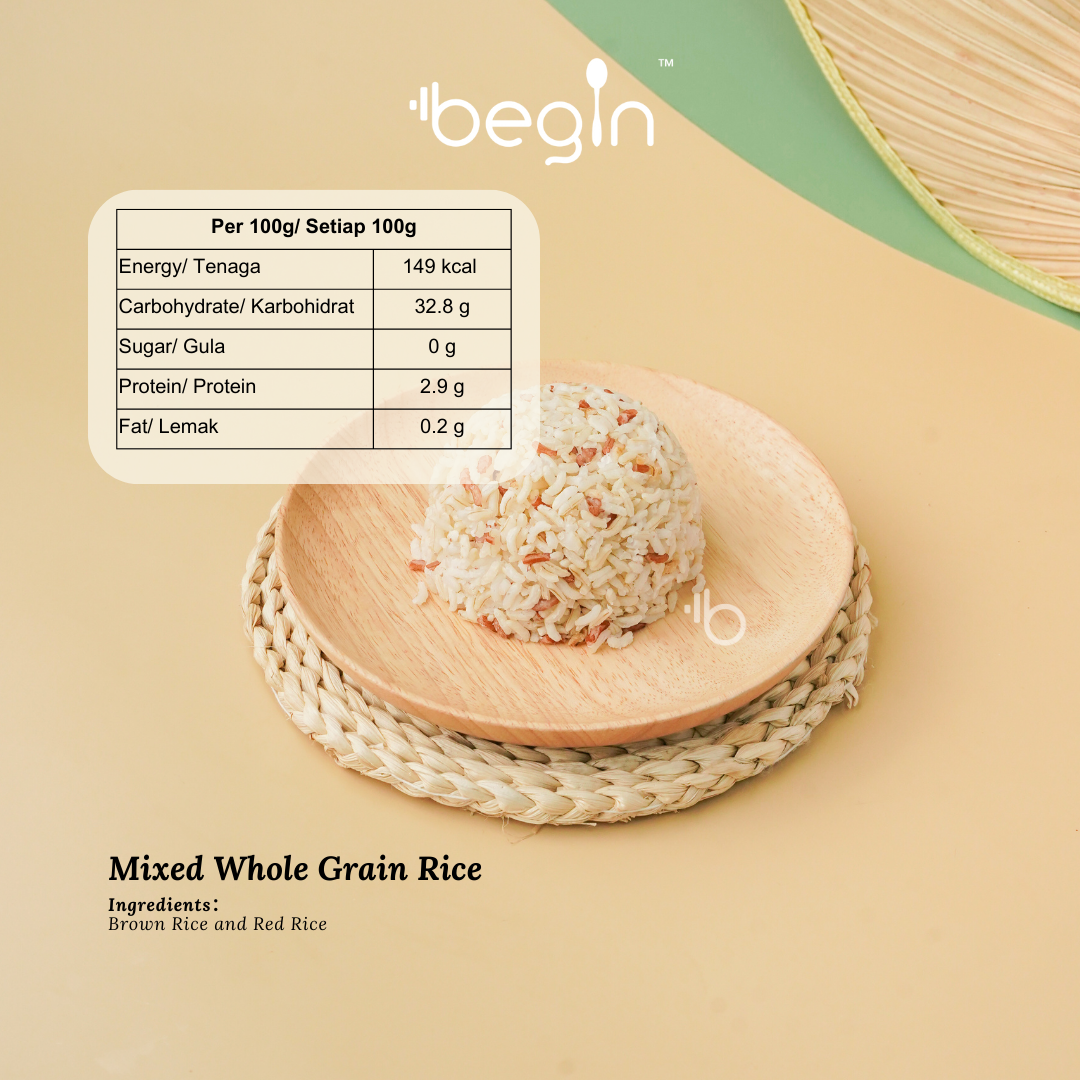 brown rice mix red rice (3 packs)