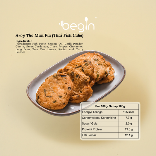 aroy tho man pla (thai fish cake) (1 pack)