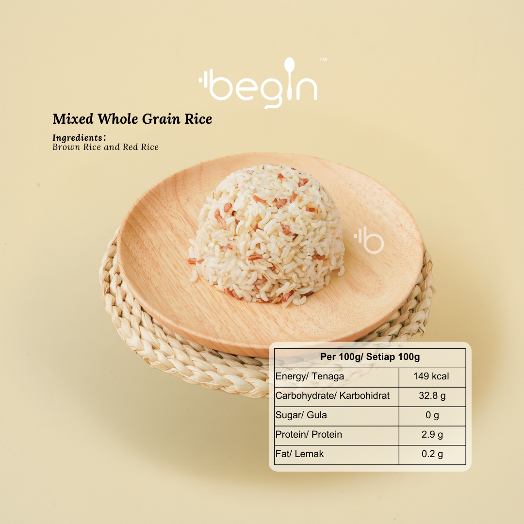 brown rice mix red rice (3 packs)