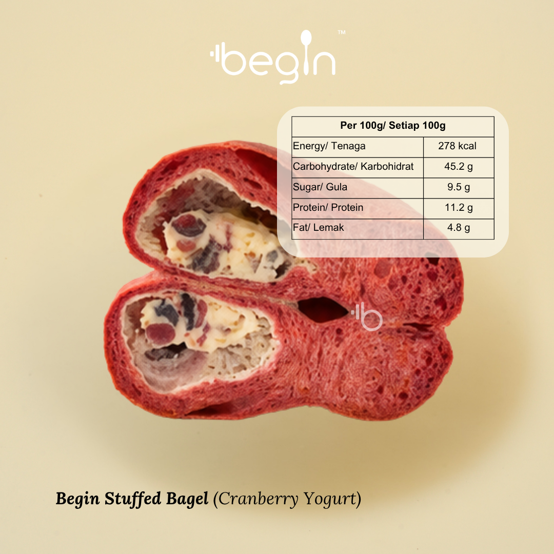 strawberry meiyu x begin - stuffed bagel (6pcs)