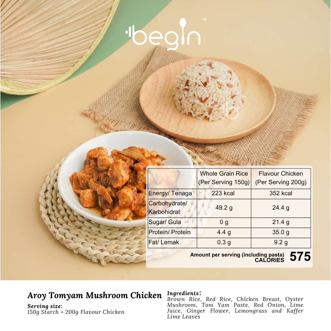 (C) Aroy Tomyam Abalone Mushroom