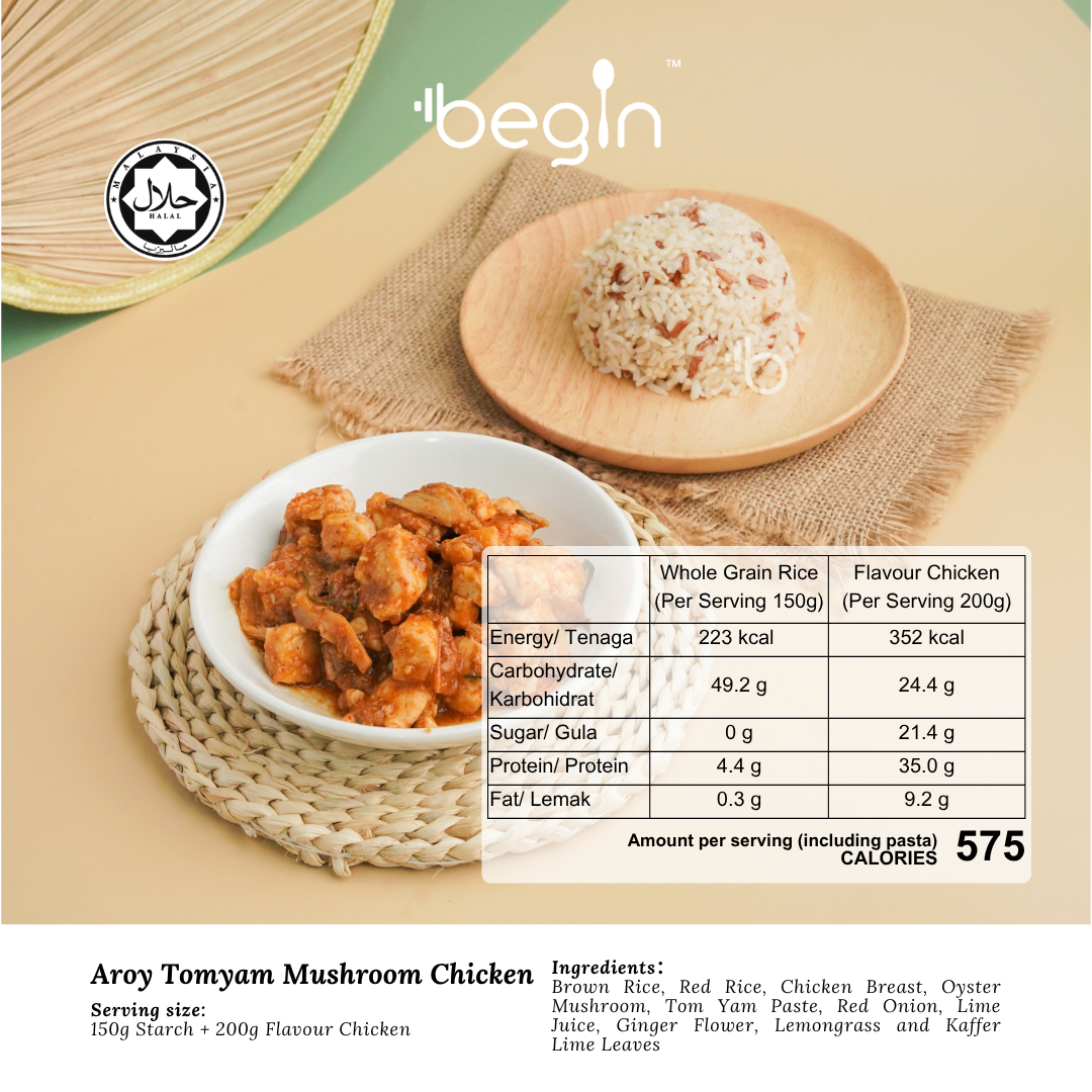 (C) Aroy Tomyam Abalone Mushroom