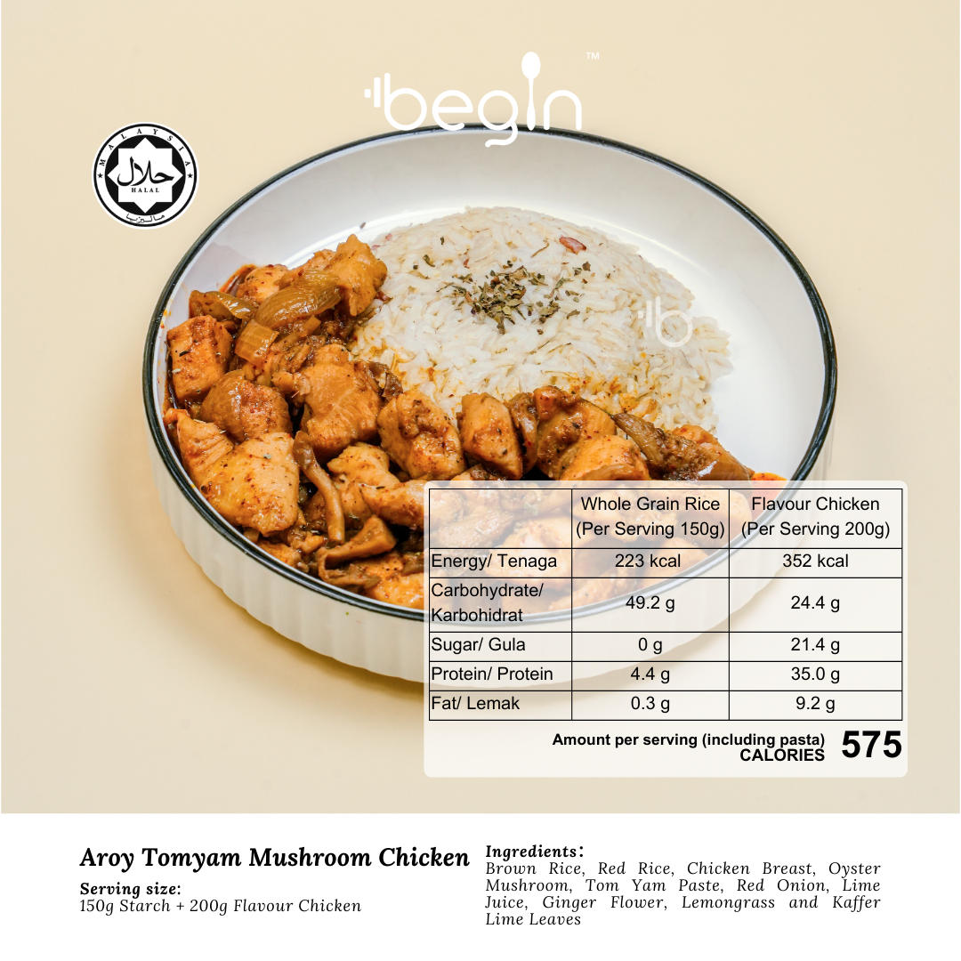 (C) Aroy Tomyam Abalone Mushroom