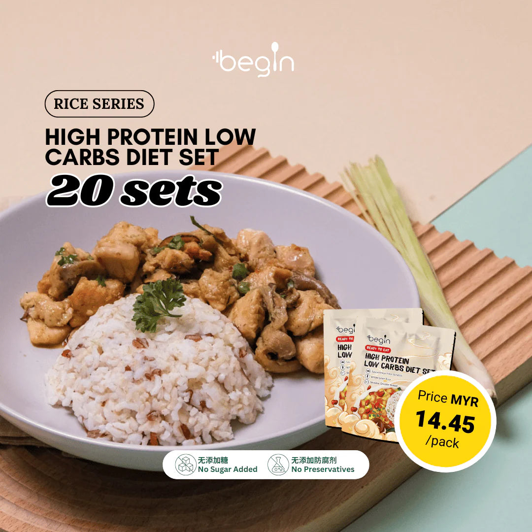 high protein low carbs diet set – 20 sets